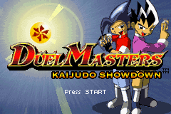 Duel Masters - Kaijudo Showdown Title Screen